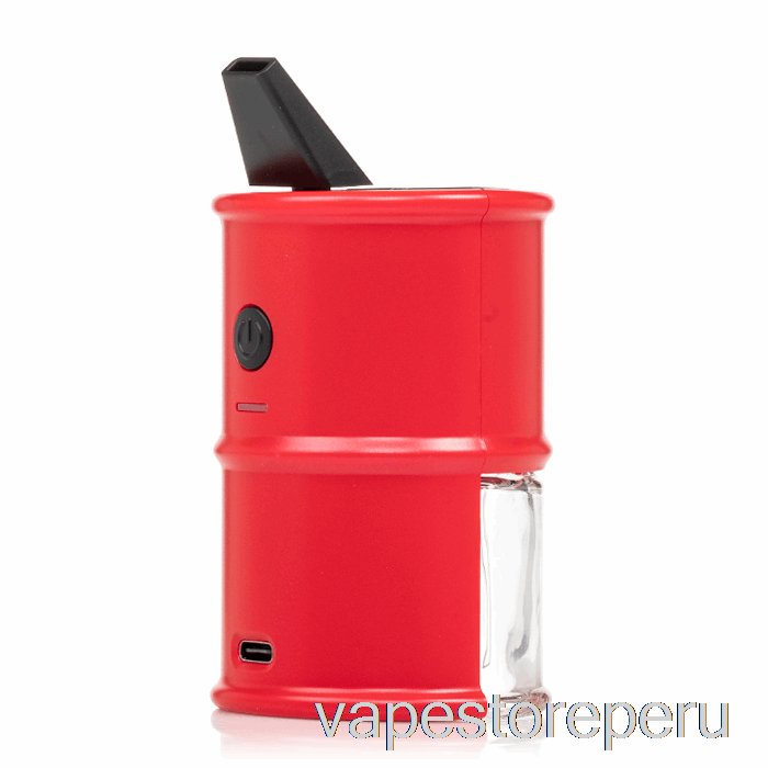 Vape Desechable Exudado Electro Barril E-rig Rubí Rojo